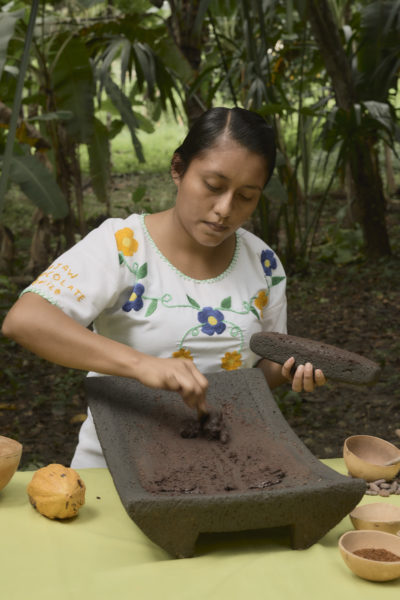 Ajaw maya chocolate tour Bullet Tree. Photo: Leonardo Melendez / Sera Images