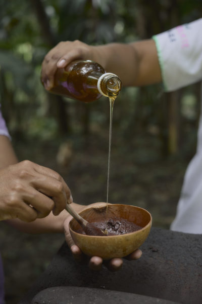 Ajaw maya chocolate tour Bullet Tree. Photo: Leonardo Melendez / Sera Images